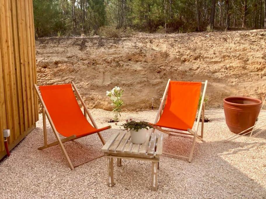 Tente Glamping Nature Et Ocean, Rogil Exterior foto